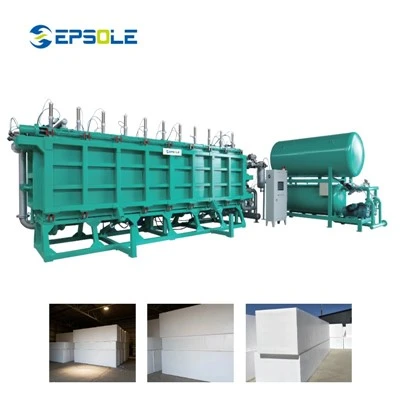 Eps Styrofoam موصلیت بلاک مولڈنگ مشین